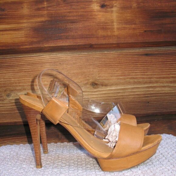 Tory Burch Platform Heels 9.5 M - Picture 2 of 12